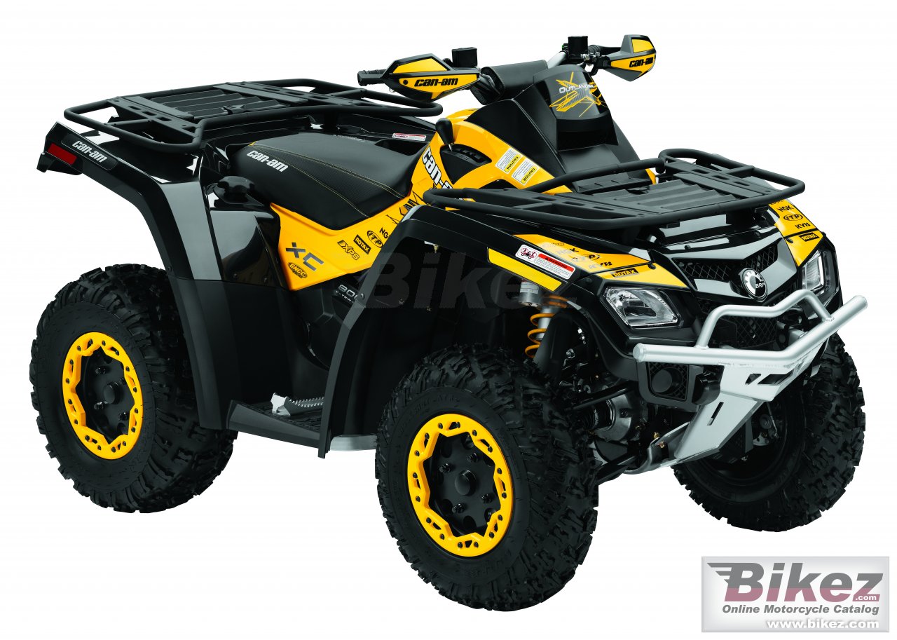 Big Can-Am outlander 800r x xc picture and wallpaper from Bikez.com